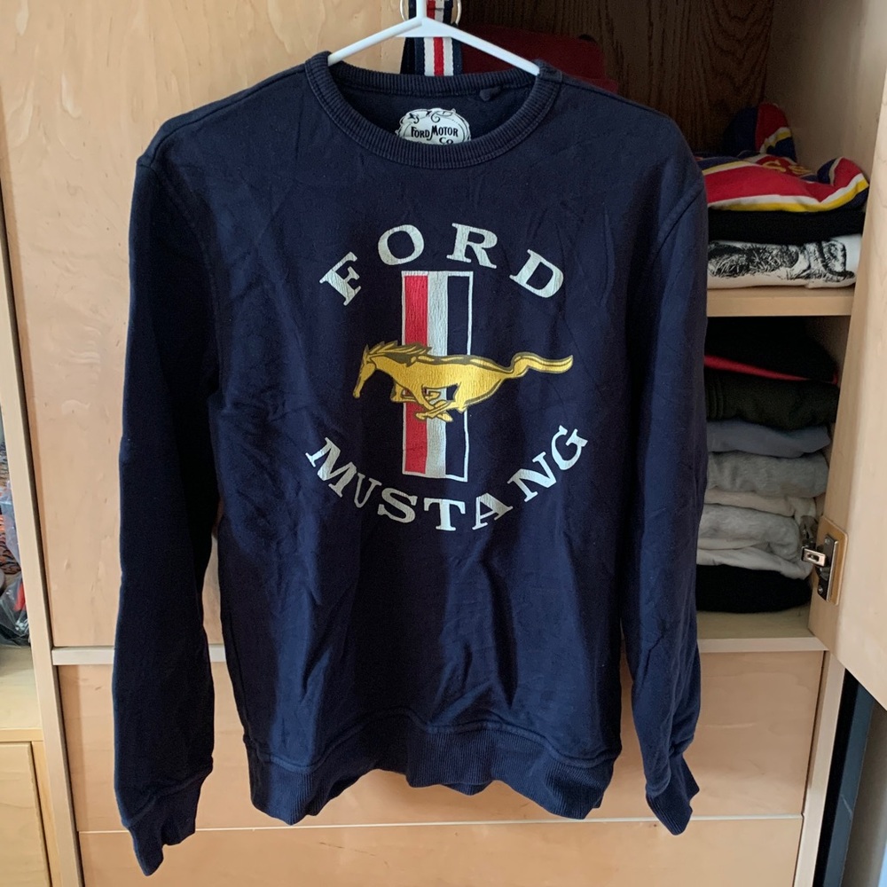 Lucky Brand Black Ford Motor Co. Sweatshirt